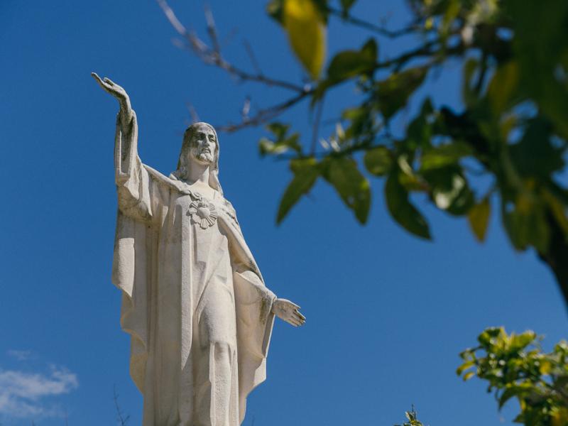 El Viso del Alcor-Estatua del Sagrado Corazón de Jesús