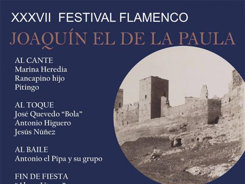 2016 Festival Flamenco "Joaquín el de la Paula"  