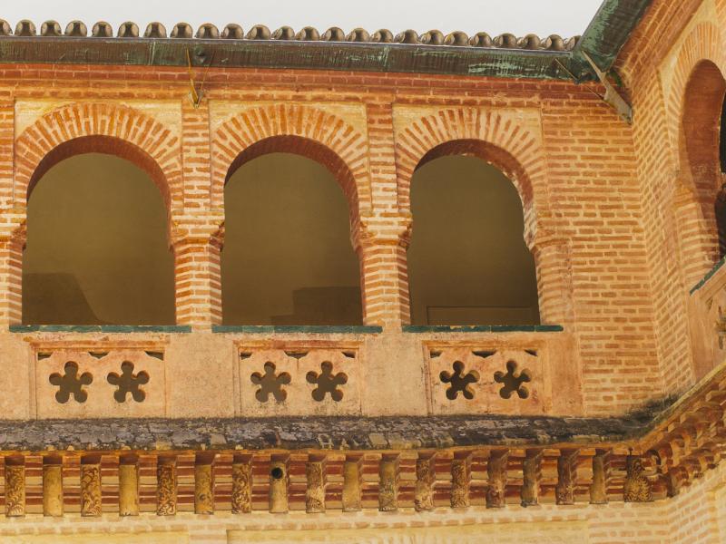 Parte superior del interior del Monasterio de San Isidoro del Campo