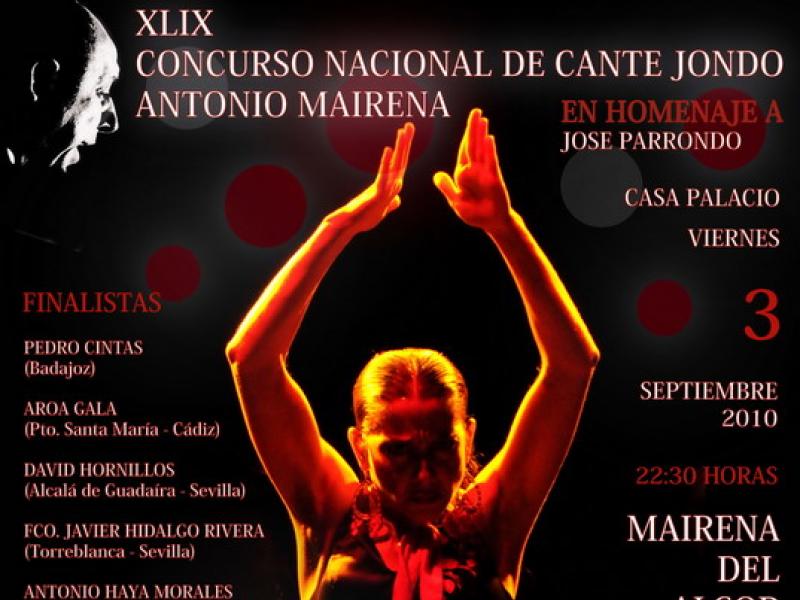 2009-Festival y Concurso de Cante Jondo 'Antonio Mairena'