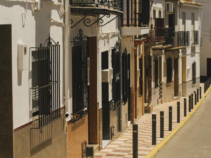 Algámitas-Calle céntrica del municipio