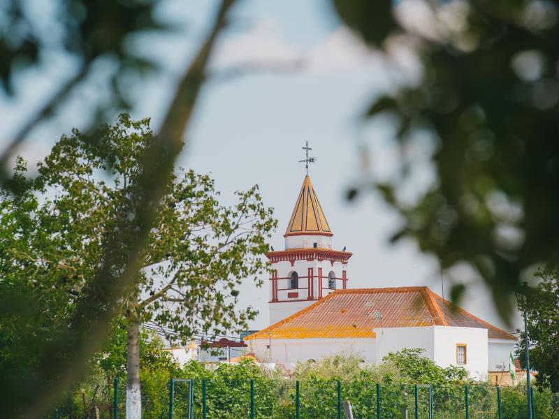 Isla Mayor-Vistas del campanario de la Iglesia de Nuestra Señora del Carmen