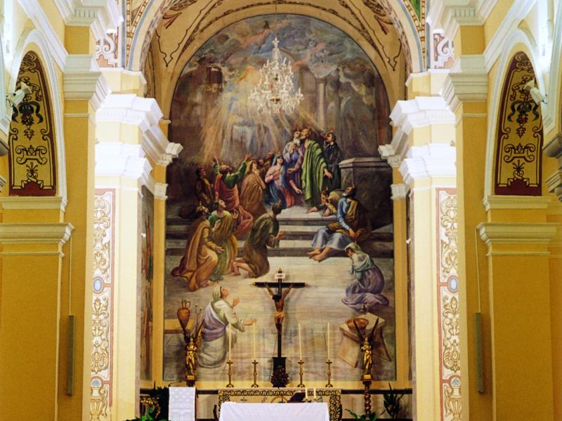 Los Corrales.Iglesia de Santiago Apóstol