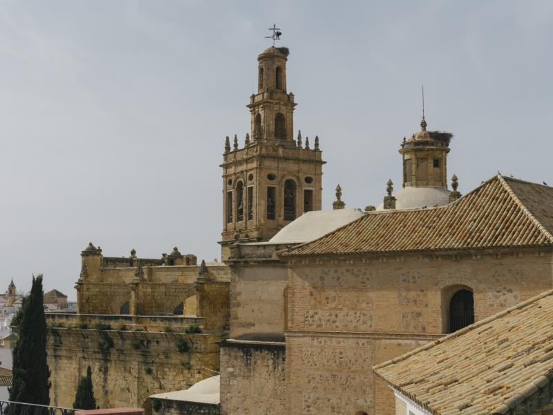 Morón de la Frontera. Fachada lateral de la Iglesia San Miguel Arcángel