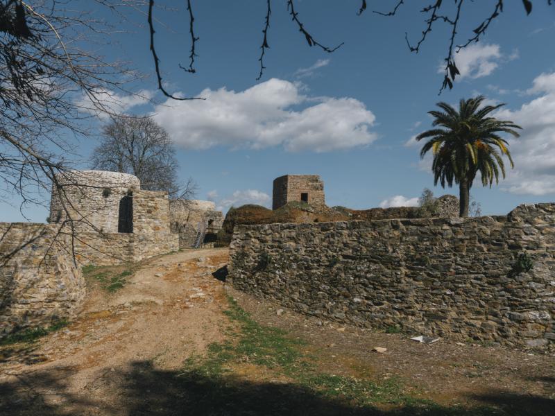 Panorámica del Castillo visto desde el pueblo
