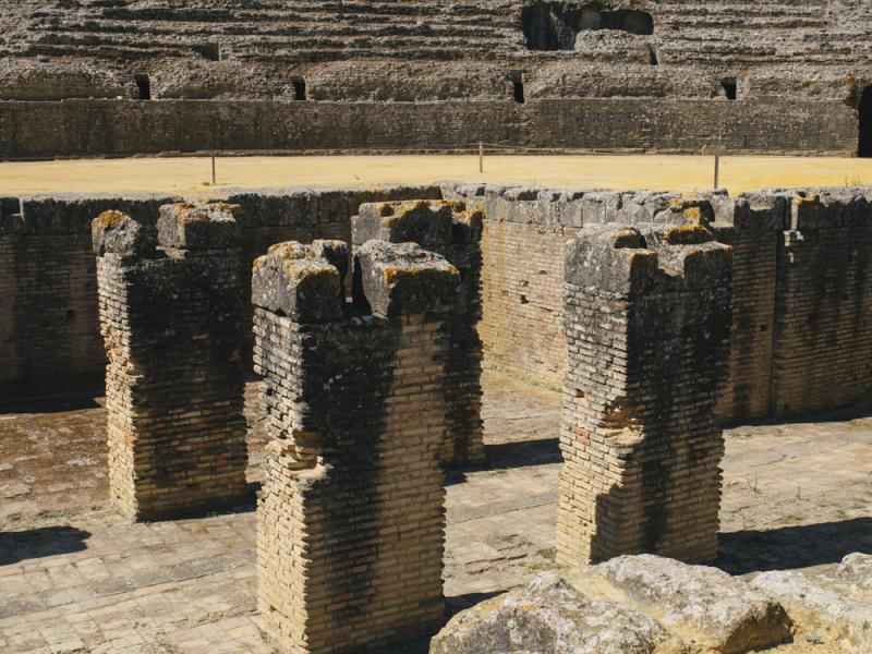 Santiponce. Anfiteatro, conjunto arqueológico de Itálica