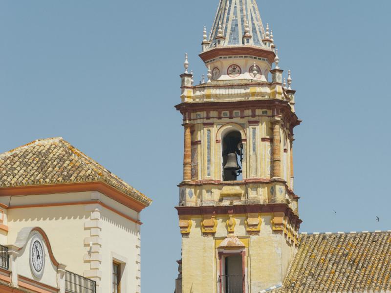 Bollullos de la Mitación. Torre de la iglesia San Martín de Tours