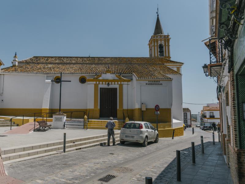 Carrión de los Céspedes. Iglesia de San Martín