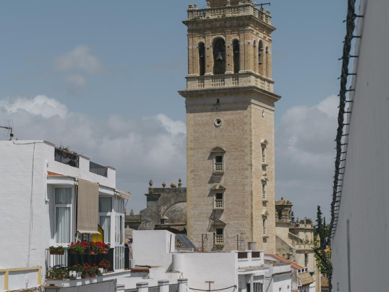 Torre de la iglesia de Nuestra Señora de la Oliva