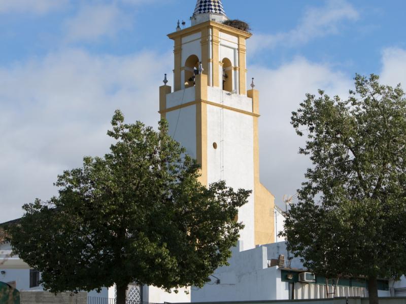 Alcolea del Río. Puerta de la Iglesia Parroquial de San Juan Bautista