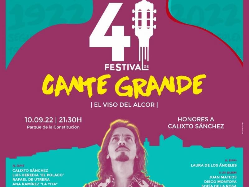 XLI Festival de Cante Grande