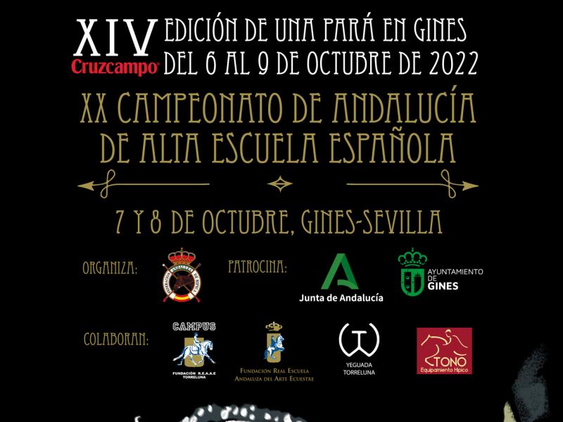 XX Campeonato de Andalucía de  Alta Escuela Española