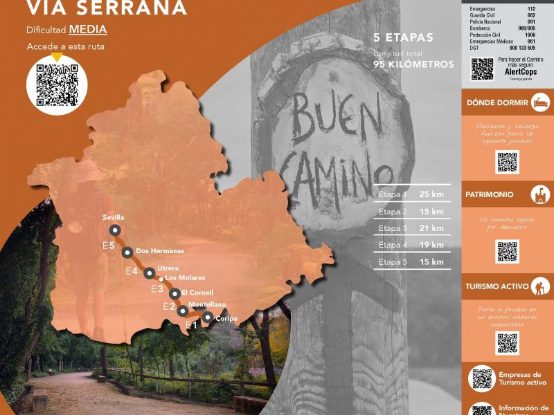 Camino a Santiago: Vía Serrana