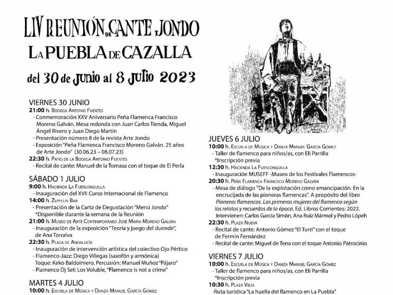 LIV Reunión de Cante Jondo de la Puebla de Cazalla