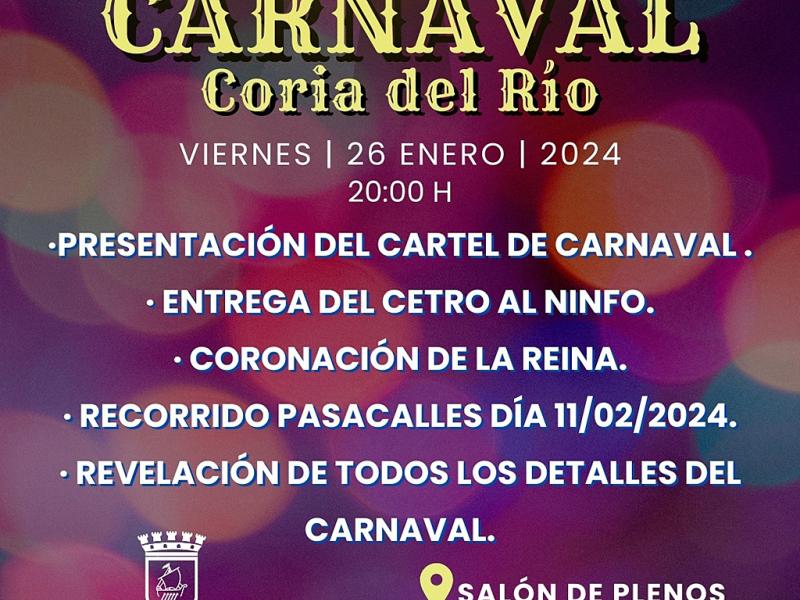 Carnaval Coria del Río