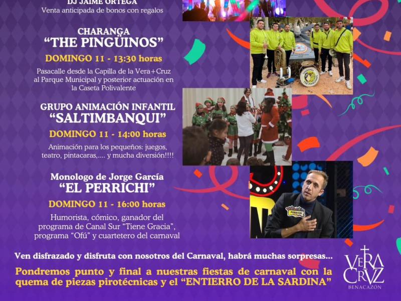 Fiestas del Carnaval Benacazón 2024