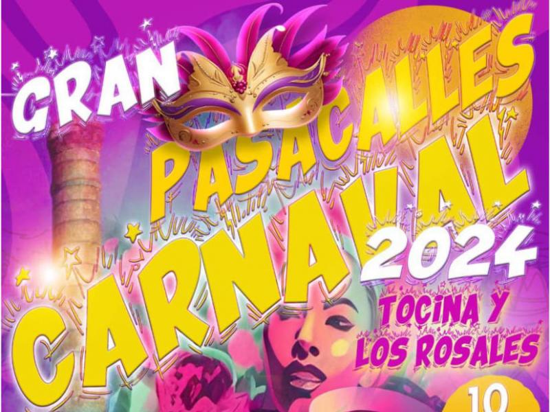 Pasacalles Carnaval 2024 Tocina - Los Rosales