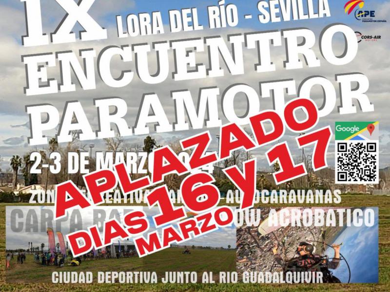 IX Encuentro Paramotor de Lora del Río