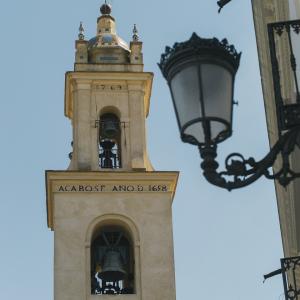 Olivares. Campanario de la Colegiata de Santa María de las Nieves