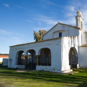 Ermita de Nuestra Señora de Guaditoca-Vista frontal Ermita de Guaditoca