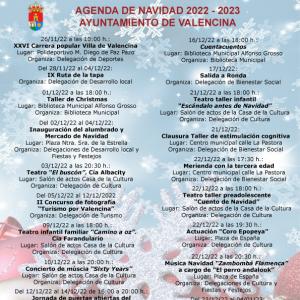 Agenda de Navidad de Valencina de la Concepción	