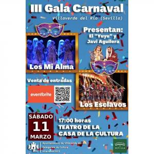 III Gran Gala de Carnaval  Villaverde del Río 2023
