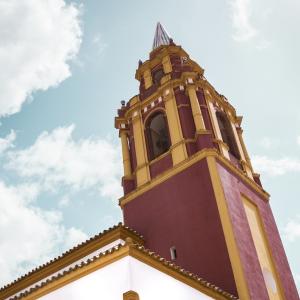 Los Palacios y Villafranca. Torre de la Iglesia de Santa María la Blanca