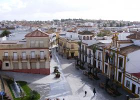 Vista general de la Plaza de España