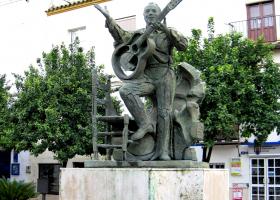 Utrera. Monumento a Enrique Montoya