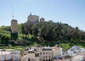 Morón de la Frontera. Panorámica del Castillo Árabe Medieval