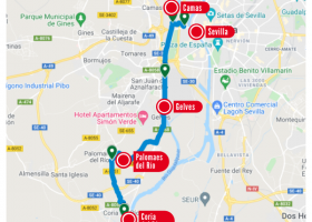 Ruta Cicloturismo: Coria del Río / Sevilla