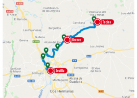 Ruta Cicloturismo: Sevilla / Los Rosales-Tocina