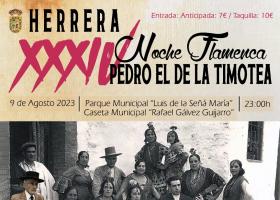 XXXIV Noche Flamenca Pedro el de la Timotea