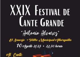 XXIX Festival de Cante Grande Antonio Álvarez